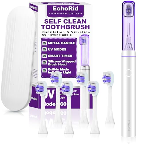 Metal Oscillating Toothbrush with UV