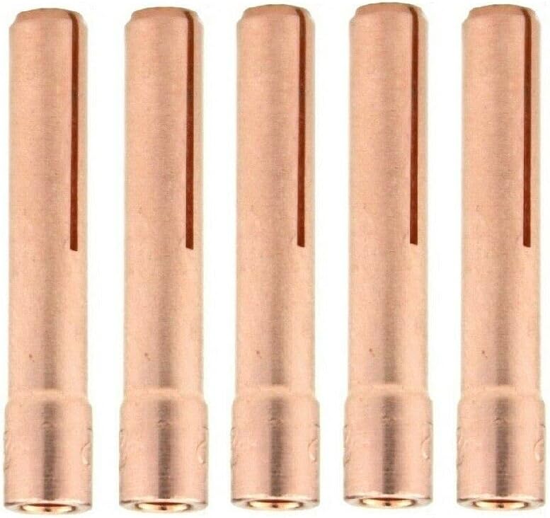 13N23 TIG Welding Collet 3/32" Torch Collet For TIG Torch 9, 20, 25 Series Torches (Pack of 5) 13N23