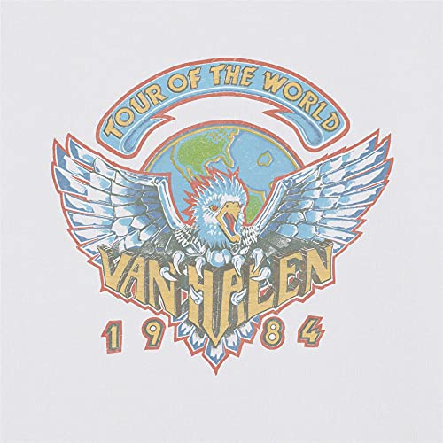 Van Halen 1984 Tour of The World T-shirt pour homme Imprimé graphique - Les Beatles, Paul McCartney, John Lennon, RIngo Starr, George Harrison Van Halen 1984 Tour of The World T-shirt pour homme Imprimé graphique – Image 7