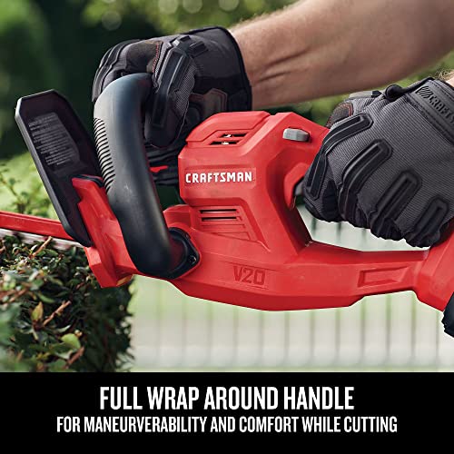 CRAFTSMAN V20 Cordless Hedge Trimmer, 20 inch, Bare Tool Only (CMCHT810B) - image 5