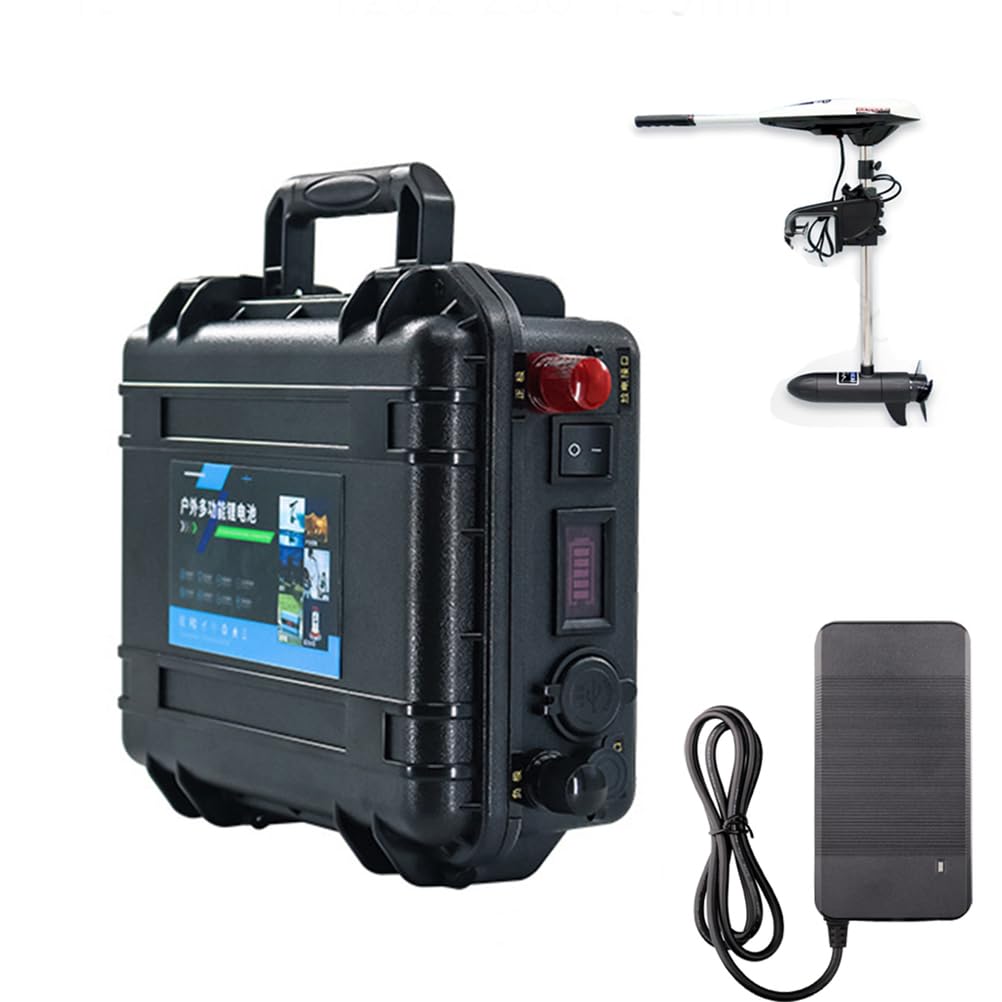 12V 60Ah 80Ah 100Ah 120Ah 150Ah Akumulator litowo-jonowy do napędu 12 V akumulator do łodzi elektrycznej Wbudowany BMS do nocnego połowu łodzi Śruba napędowa z ładowarką