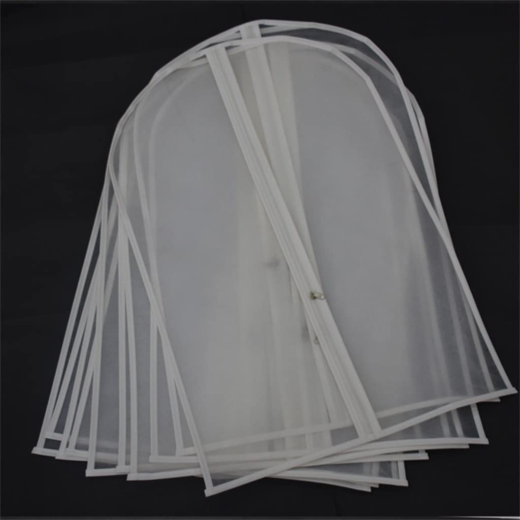 BAtlam Bolsas de Ropa para niños Fundas Protectoras de tamaño pequeño Bolsa de Almacenamiento de Ropa para niños Vestido Antipolvo (Gris Claro 50x70cm)