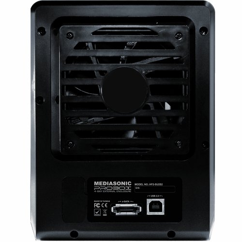 Mediasonic HF2SU2S2 ProBox 4 Bay 3.5" SATA Hard Drive Enclosure USB