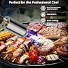 Sondiko Powerful Grill & Cooking Propane Torch L8010 with Gas Cylinder Stand Base, Sous Vide, Campfire Starter, Adjustable Wood Torch Burner for Searing Steak, BBQ, Welding (Propane Tank Not Included) #3