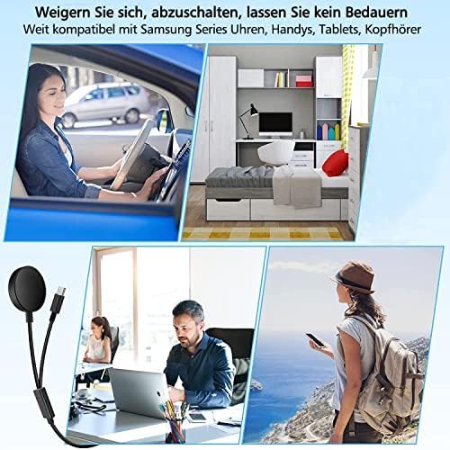 AST 2 az 1-ben mágneses töltőkábel Samsung Galaxy Watch 6/5/4/3 órákhoz és S22/21/20 telefonokhoz - 1,2m USB-C adapter
AI: AST 2 az 1-ben m