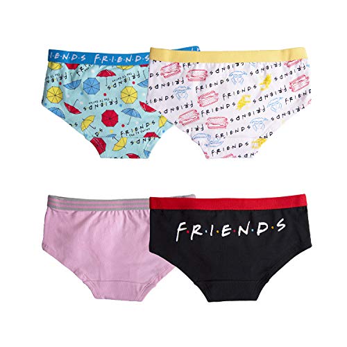 WARNER BROS Girls' Friends Underwear and Bra Multipack2