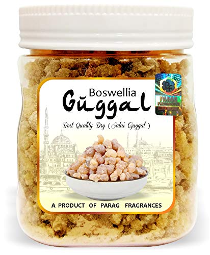 Image of Parag Fragrances Boswellia Guggal Dhoop (Non Edible) Only for Dhoop & Hawan /Real Fragrance of Pure Guggal / 250 Gm Pack