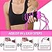 Limm Workout Jump Rope for Fitness - All-Purpose Skipping Rope Ideal For All Ages & Skill Levels, Indoor/Outdoor, Easily Adjustable, Comfortable Handles, 5mm Thick Plastic/PVC Rope (Pink and Black)
