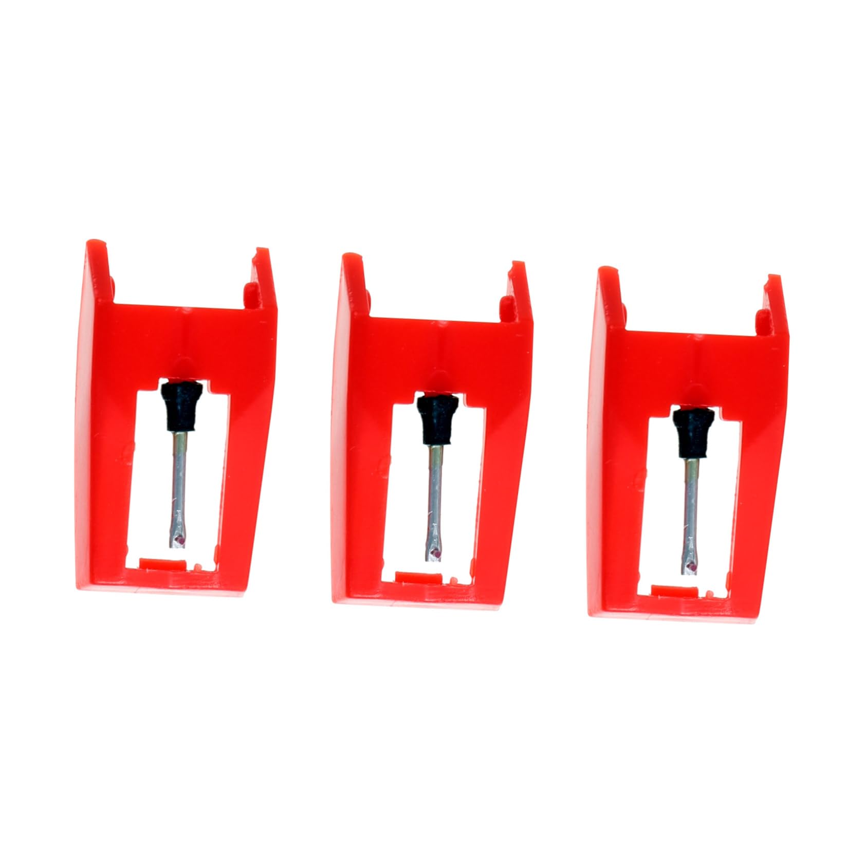 VICASKY Turntable Replacement 3 Pack Gramophone Stylus Vinyl Record Accessories Conical Tip Long Life