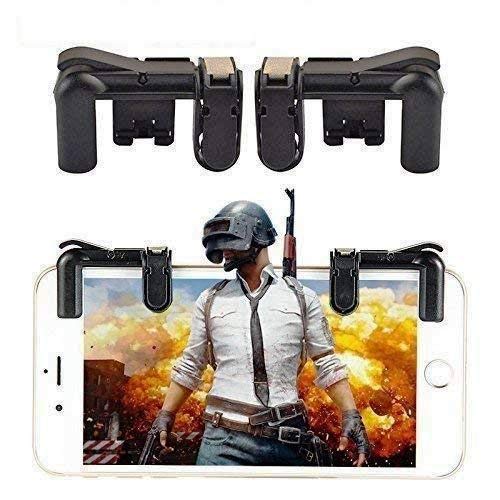 Boosty® 2 Pcs Pubg Gaming Joystick for Mobile Trigger for Mobile Controller fire Button Assist Tool- (Multicolor) (Set of 2)