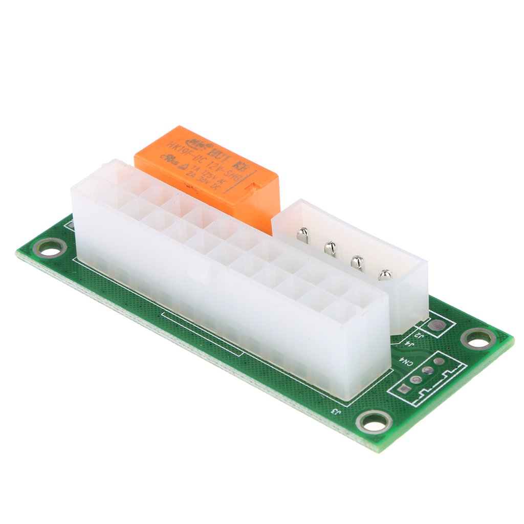 COMBR 24Pin Multiple PSU Power Supply Sync Starter 4Pin Interface Connector COMBR 24Pin Multiple PSU Power Supply Sync Starter 4Pin Interface Connector