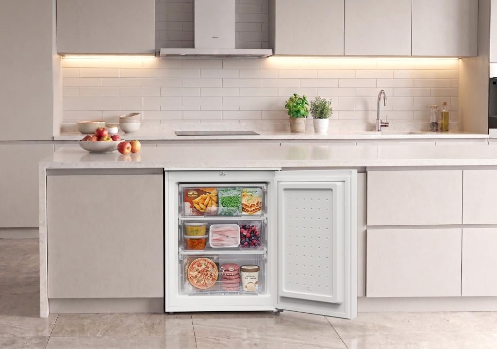 Congelador Table Top Edesa EZS-0815 WH 85cm, 4 Cajones, 86 Litros, Blanco
