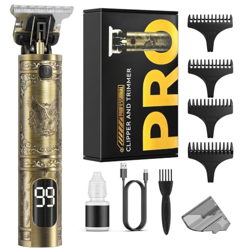 Solati Beard Trimmer for Men, Metal Vintage Hair Clippers, Next-Gen Upgrade