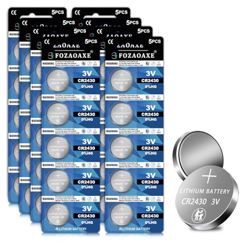 Pila CR2430 Lithium 3V Pack 40 unidades