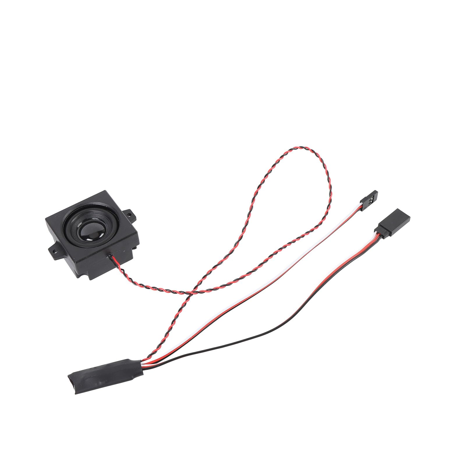 Denash RC-Engine-Soundmodul, Realistische Soundeffekte mit 5-W-Lautsprecher, Einstellbare Frequenz per Gashebel, Kompatibel mit 5 Bis 8,4 V Netzteil