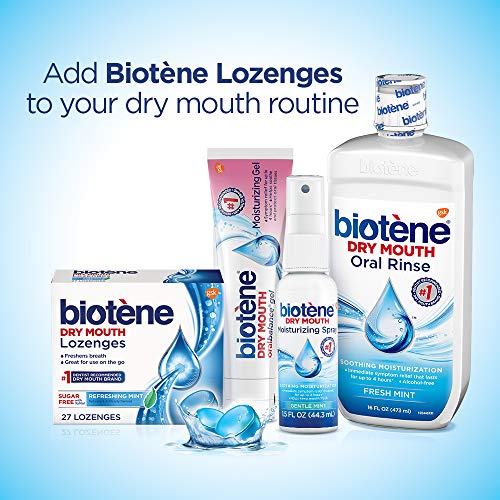 Biotene Fluoride Toothpaste For Dry Mouth Symptoms, Bad Breath Treatment And Cavity Prevention, Fresh Mint - 4.3 Oz #TOP4