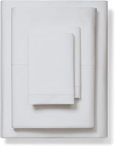 Juego de sábanas de 1000 hilos de algodón 100% puro, 4 piezas, tamaño California King, hilos de algodón peinado de fibra larga, el mejor tejido