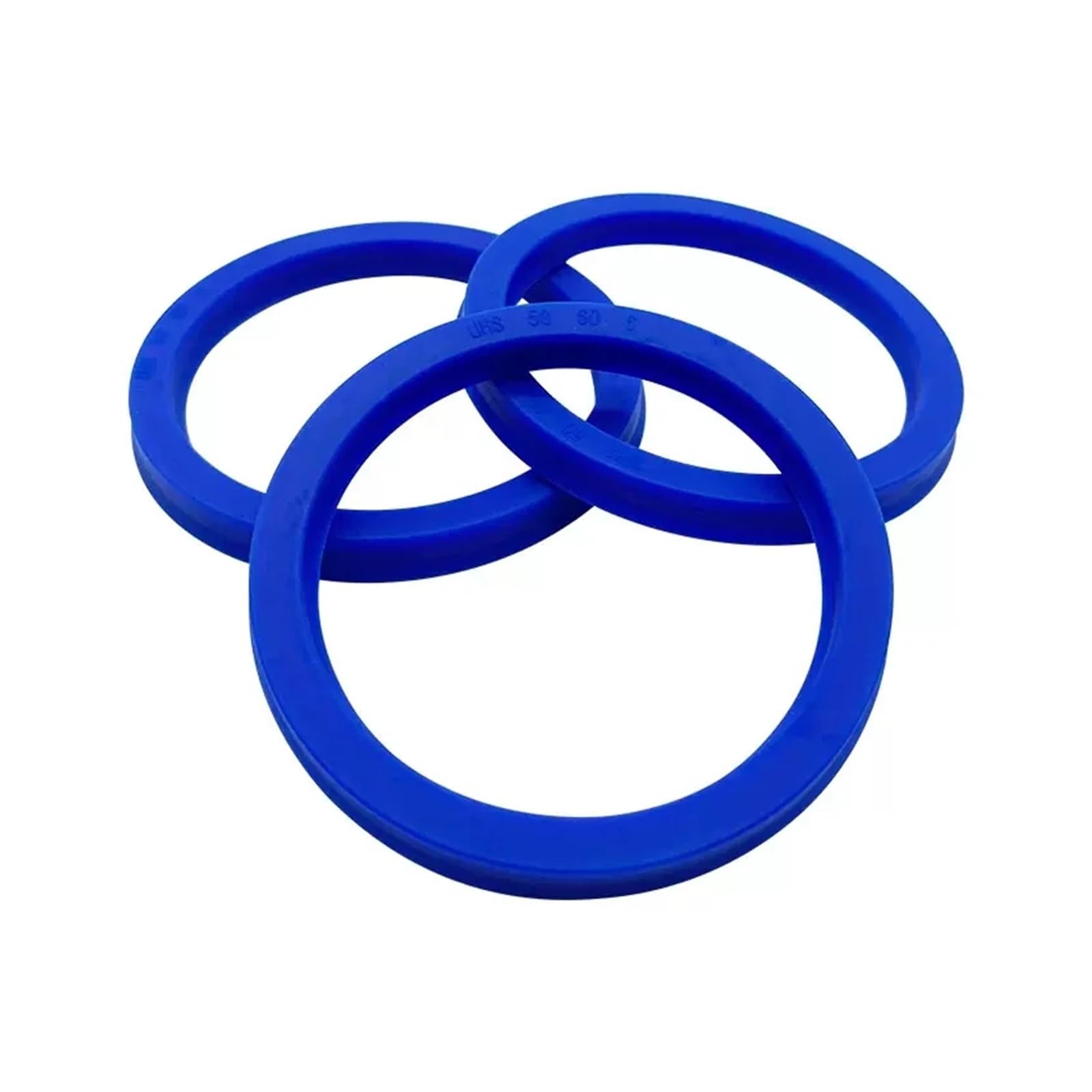Guarnizione in poliuretano blu for cilindro idraulico, stelo e albero, manicotto a U universale, diametro interno 8 mm-25 mm(10x16x6)