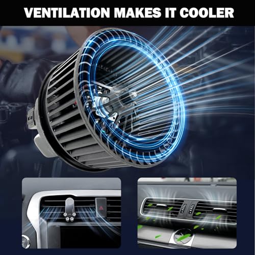 Image of 700272 AC Heater Blower Motor Fan Assembly Fit for Ford Escape 2013-2019， Focus 2012-2018 ，Transit Connect 2014-2018 GV6Z19805AA, GV6Z19805B, H1FZ19805A, H1FZ19805B