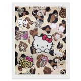ダイヤモンドアート ハローキティ (4) ダイヤモンド絵画 5D ダイヤモンド塗装 DIY モザイクアート おしゃれ 全面貼り付 刺繍アート ビーズ絵 ダイヤモンド塗装 芸術品 ホーム装飾 ビーズ絵画 手作り 防水 アニメ グッズ キャラクター 12"x16"