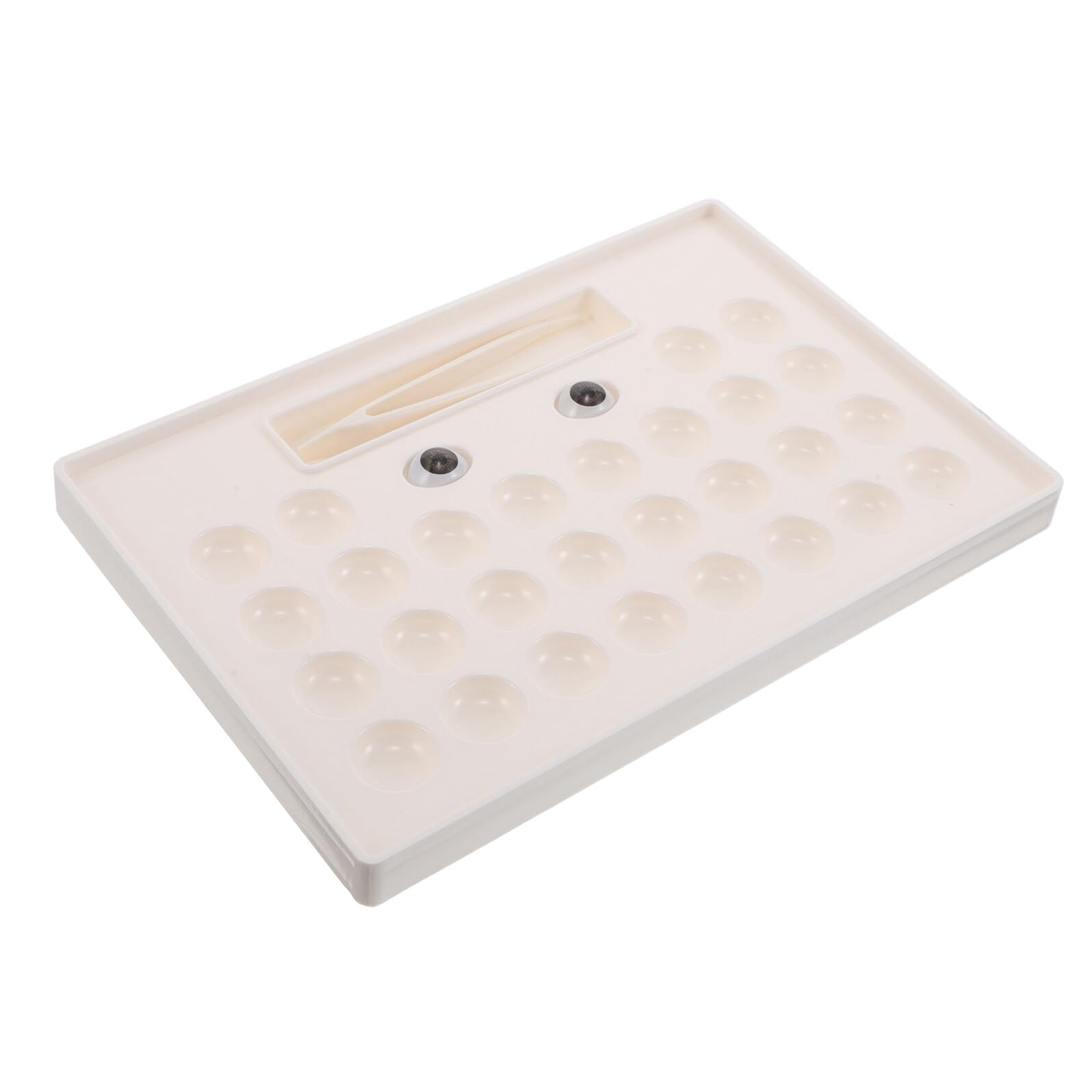 Organizer Scatola Espositiva per Lenti Colorate Custodia Portatile Resistente AI Graffi Scomparti Separati per Viaggi e Uso Quotidiano