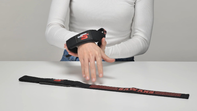 Correas De Levantamiento De Pesas Con Cojín De Neopreno Negro | Envío Gratis
