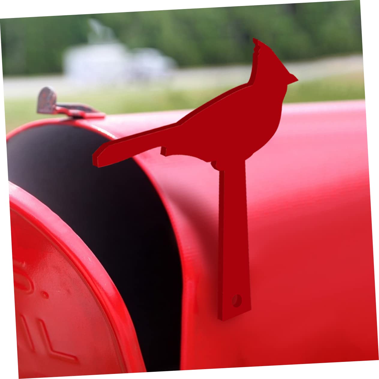 Levemolo Mailbox Accessory Bird Mailbox Sign Stake Garden Yard Ornament Stake Sign