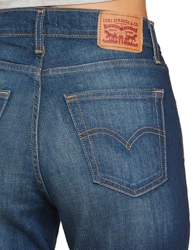 Image of Levi's Women's High Rise 724 Slim Straight Fit Jeans