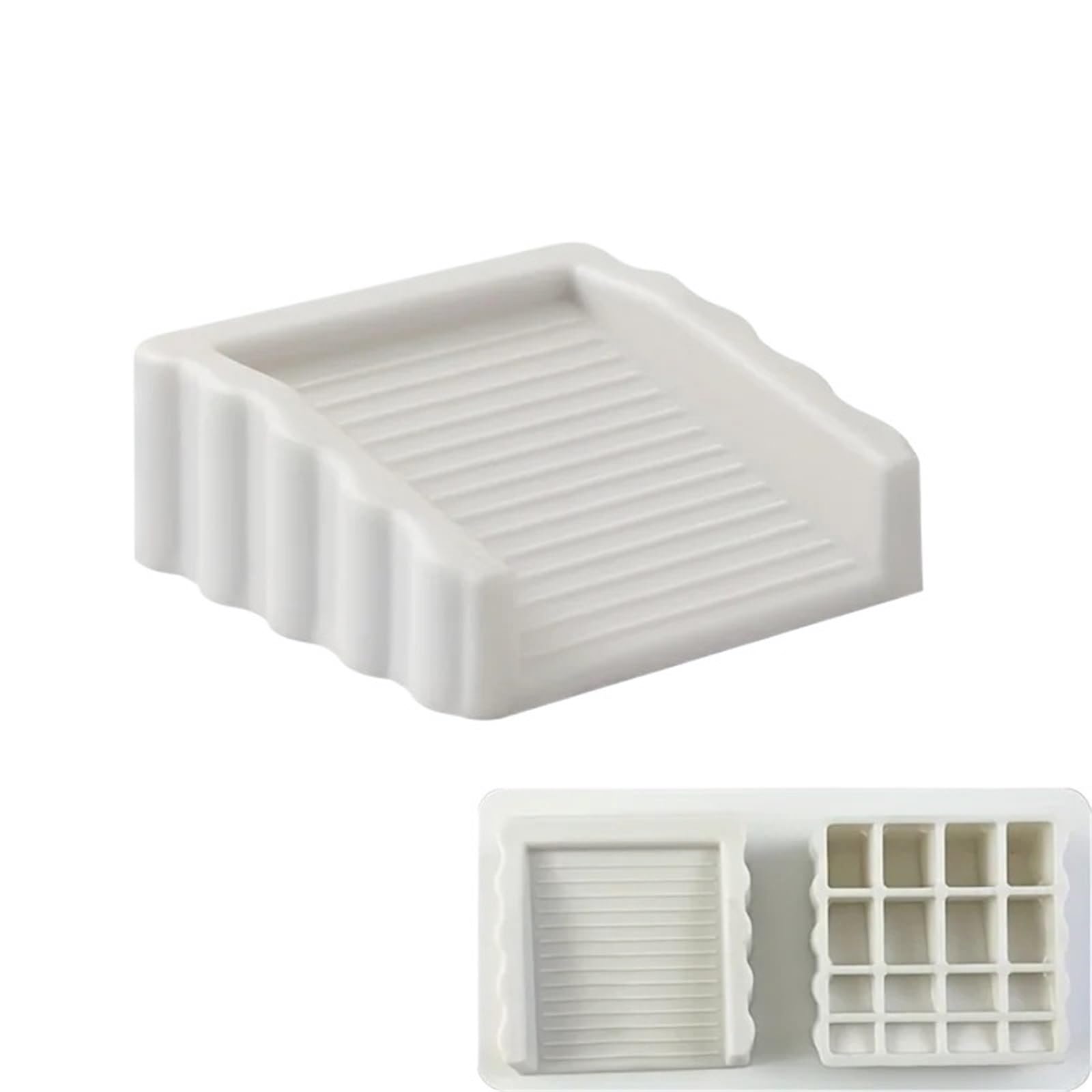 Iopklytf White 1Pc Door Stopper Non-Slip Rubber Wedge Door Stoppers