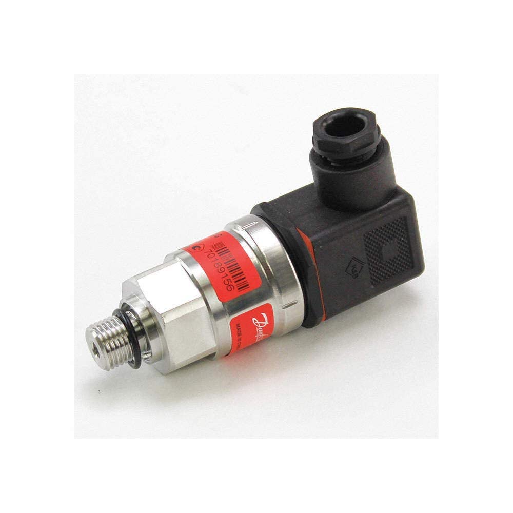 Heavy Duty Pressure Transmitter Transducer Thread with 4-20mA for Industrial, Hydraulic Applications & HVAC | Model: MBS 3000 (1/2, 0-10 bar)