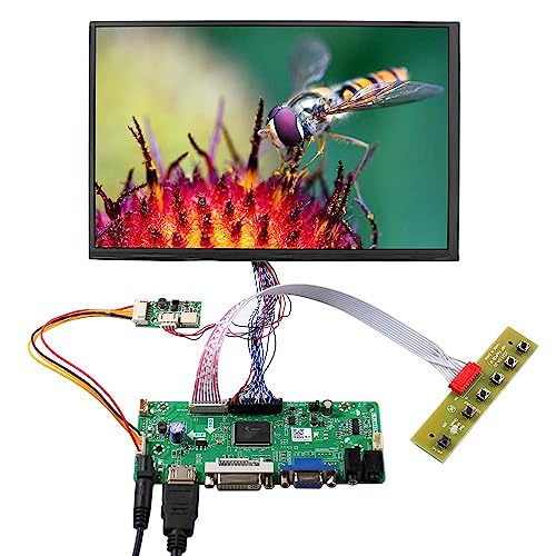 Image of VSDISPLAY 10.1'' 1920x1200 LCD Screen VS101WUM-N20 with DVI VGA LCD Board | 16:10 Display Monitor