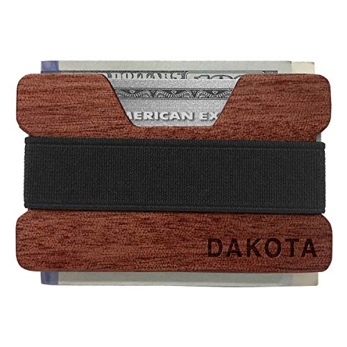 Portefeuille minimaliste en bois pour protéger vos cartes et alléger vos poches