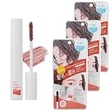 medene ワンデー ヘアー & アイブロウ カラー (メープルレッド) / メイク感覚で1DAYチェンジ / 髪色 × 眉色 サッとひと塗りで高発色/ダメージ補修 & 保湿成分 配合/速乾/シャンプーで簡単オフ/汗・雨に強い/アイブロウ マスカラ/ヘアカラー/日本製