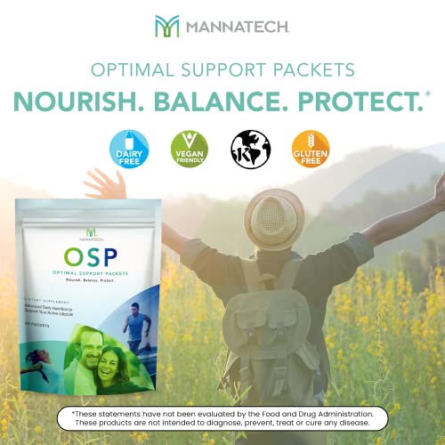 Mannatech More than Just a Multivitamin, Optimal Support Packets Amazing Self-care benefits of OSP Daily Vitamins, w/Ashwagandha Capsules, Immune Support and Antioxidant Supplement - 60 Packets - Image 6