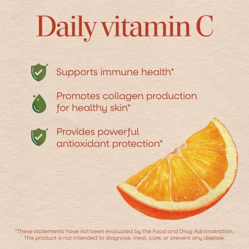 Nature's Way Vitamin C Gummies, 250 mg per Serving, Orange, 120 ct - image 3
