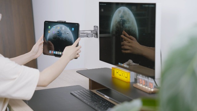 KUXIU iPad pro12.8インチ　アーム Amazon.co.jp: KU XIU マグネット式iPad Pro 12.9スタンド