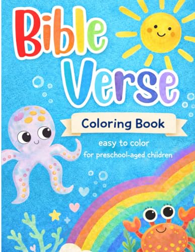 Bible Verse Coloring Book: Over 50 Coloring Pages...