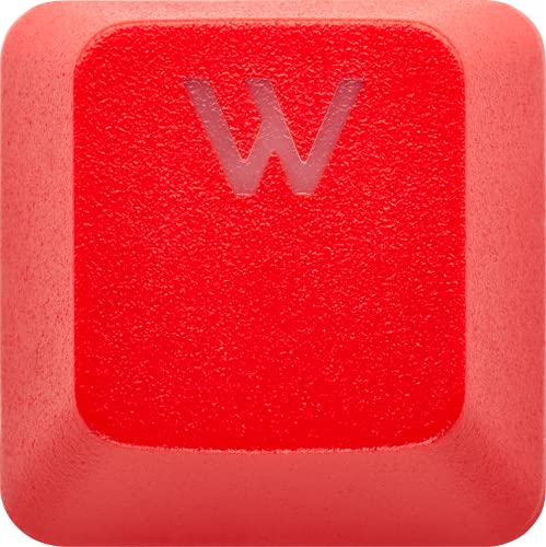 PBT DOUBLE-SHOT PRO Keycap Mod Kit (tasti in PBT, compatibilità standard della fila inferiore, superficie ruvida, pareti spesse 1,5 mm con carattere retroilluminato, ammortizzatori O-Ring - Tastiera gaming - Immagine 5