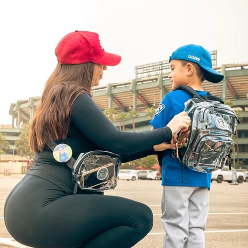 Image of WOLFpak 9L Mini Tactical Backpack for Men & Women | Compact, Small Everyday Carry Bag for Gym, School, Travel | Durable, Water-Resistant Daypack with Molle System and Patch Panel (Clear)