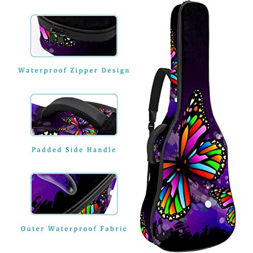 Housse Pour Guitare Acoustique Papillon De Couleur Sac Pour Guitare Électrique 10Mm Rembourré Housse Pour Guitare… - Les Beatles, Paul McCartney, John Lennon, RIngo Starr, George Harrison Housse Pour Guitare Acoustique Papillon De Couleur Sac Pour Guitare Électrique 10Mm Rembourré Housse Pour Guitare… – Image 5