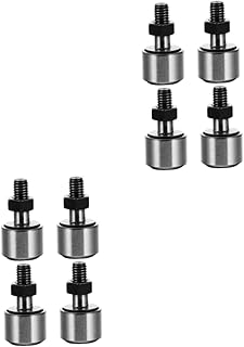 TEHAUX Rolamentos De Agulhas De 8 Peças Kit De Parafuso Mini Came Kit De Parafuso Métrico Rolos De Rolamento De Came Aparafusado Rolamentos De Seguidor De Came Aparafusado De Aço