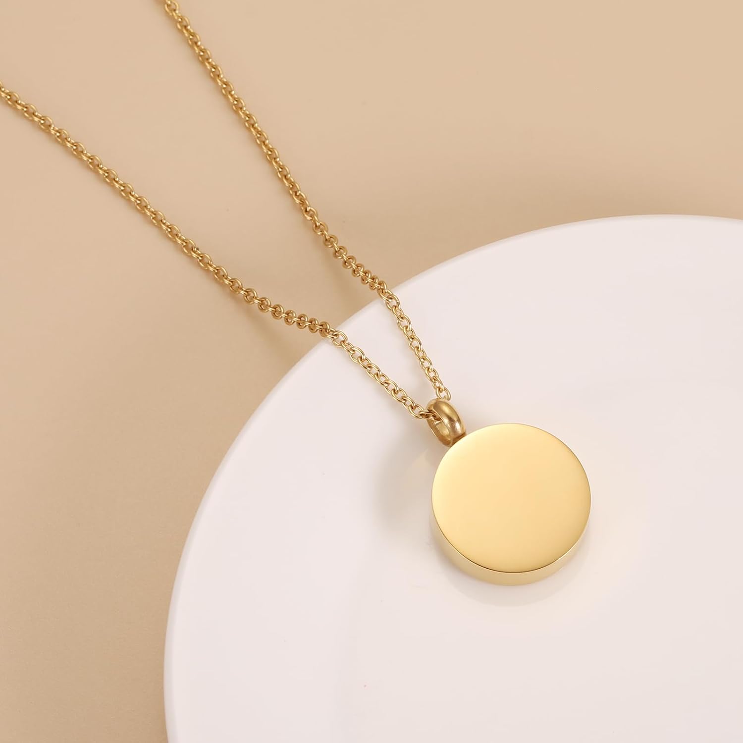 Basketball Memorial Necklace For Ashes Of Loved Ones Stainless Steel Sport Cremation Jewelry Keepsake Urn Necklace For Men Child Women Souvenir - Image 4