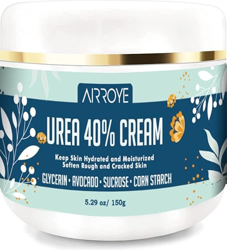 Airroye Urea 40% Foot Cream,Foot Cream For Cracked Heels And Dry Skin,Natural Moisturizes Nourishes For Dry And Rough Skin. 5.29Oz #TOP30