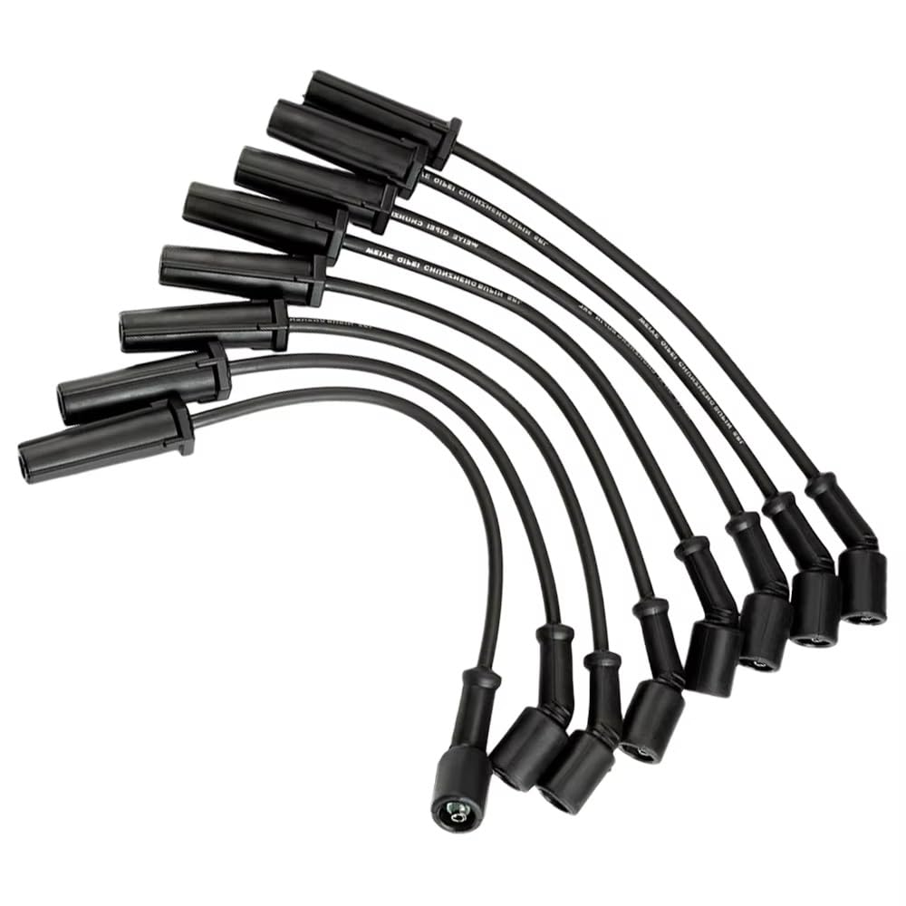 Cables de bujía para GMC Sierra Yukon 9748HH 88862122 Kit de Cables de Encendido para bujías de automóvil