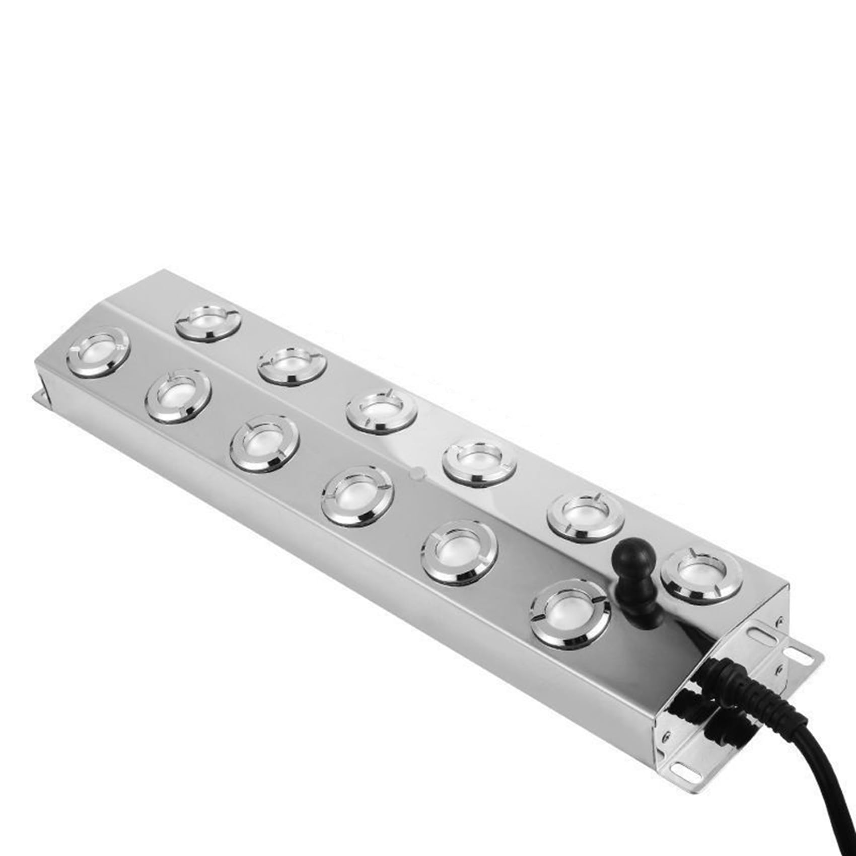 2X 12 Teste Nebbiogeno Nebbiogeno Ad Ultrasuoni Nebulizzatore Umidificatore d'Aria d'Acqua Nebbiogeno Macchina Nebulizzatore nel Acciaio