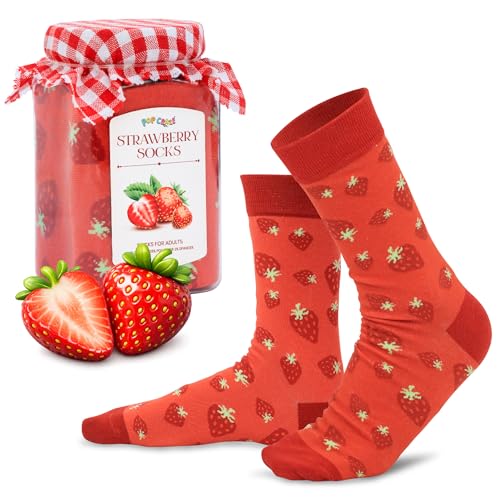 Fruit Theme Strawberry Socks