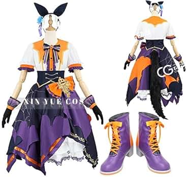 ウマ娘 プリティーダービー ライスシャワー ハロウィン コスプレ衣装 51PxGpz-RZL._SY350_QL65_.jpg