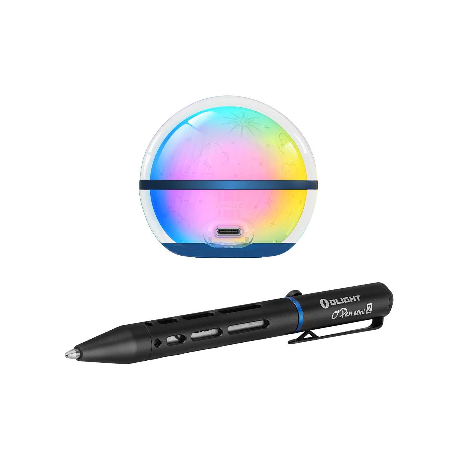 OLIGHT Sphere C Stellar Sky Smart Night Light, USB-C Rechargeable