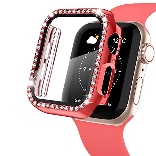 �y�L���L���J�o�[�zWASPO �R���p�`�u�� iWatch�P�[�X 42mm �ی�t�B�����t�� �N���X�^���_�C���t�� �A�b�v���E�H�b�`�J�o�[ ������p �S�ʕی�P�[�X(42mm Series 3/2/1,���b�h)