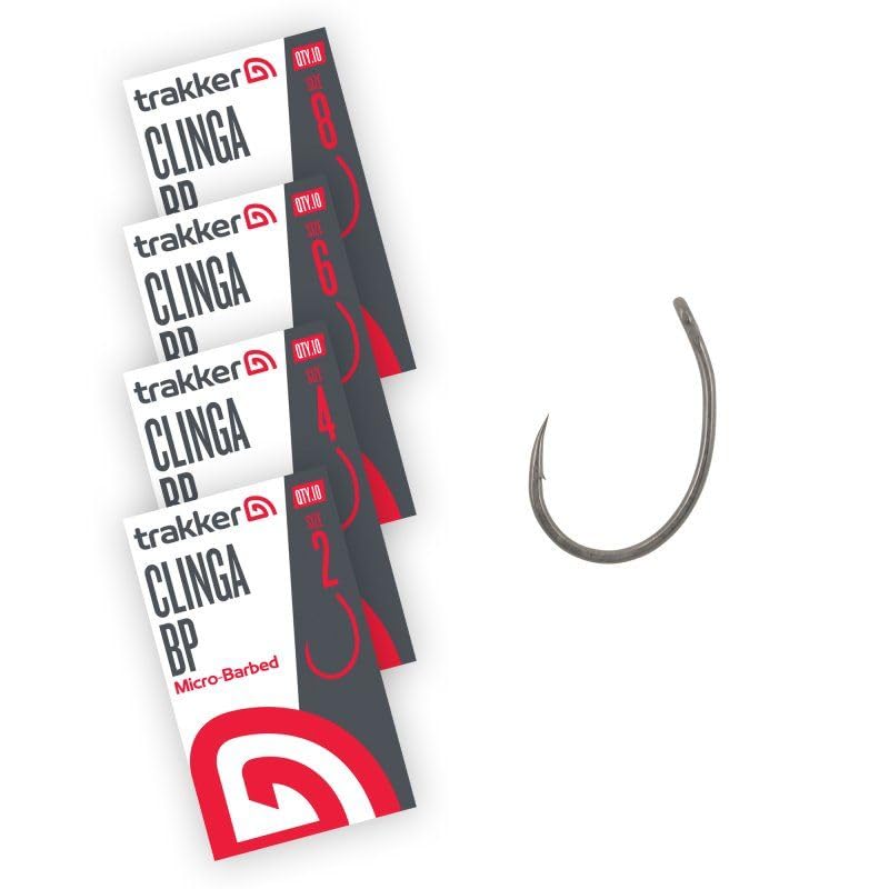 Trakker Clinga BP Hooks: Barbed: 6